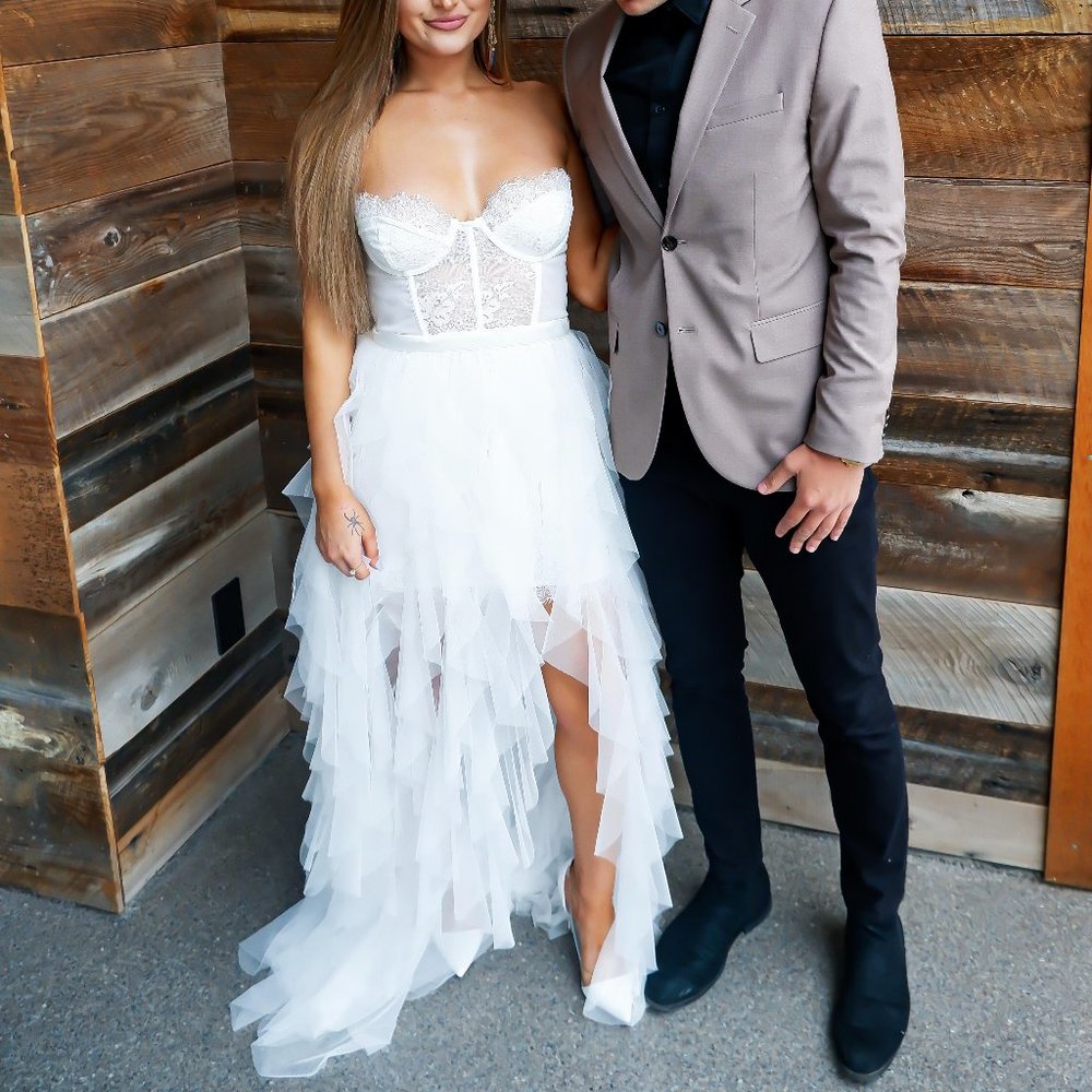 For Love & Lemons White Gown